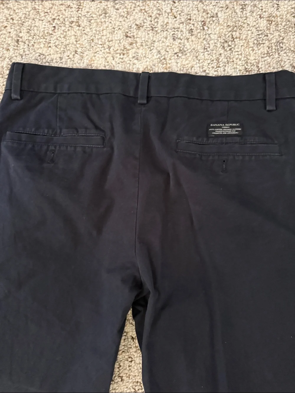 Banana Republic Men's Navy Chino Pants 20% off 2 or more